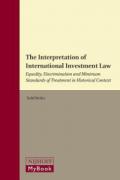 The Interpretation of International Investment Law