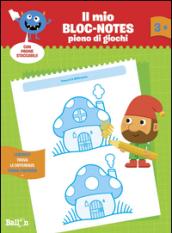 Trova le differenze. Il mio bloc-notes pieno di giochi