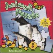 I teneri cuccioli. Animali puzzle. Ediz. illustrata