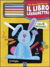 Il coniglio Gildo. Che divertimento con il libro lavagnetta! Ediz. illustrata. Con gadget