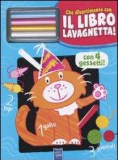 Il gatto Birba. Che divertimento con il libro lavagnetta. Con gadget