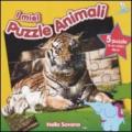 Nella savana. I miei puzzle animali. Libro puzzle. Ediz. illustrata