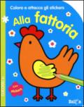 Alla fattoria. Cuccioli. Colora e attacca gli stickers. Ediz. illustrata