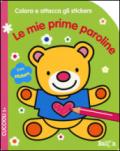 Le mie prime paroline. Cuccioli. Colora e attacca gli stickers. Ediz. illustrata