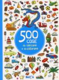 500 cose da cercare e colorare (azzurro). Ediz. illustrata