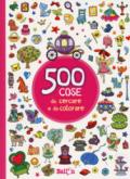 500 cose da cercare e da colorare (rosa). Ediz. illustrata