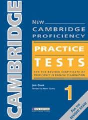 New Cambridge Proficiency Practice Tests 1: Student's Book