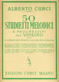 50 studietti melodici e progressi per violino op. 22