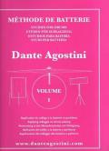 Méthode De Batterie. Volume 1. Dante Agostini. Metodo di Batteria
