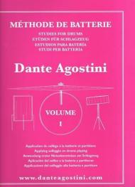 Méthode De Batterie. Volume 1. Dante Agostini. Metodo di Batteria