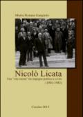 Nicolò Licata. Una «vita onesta» tra impegno politico e civile (1901-1983)