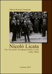 Nicolò Licata. Una «vita onesta» tra impegno politico e civile (1901-1983)