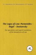 The logos of law: Parmenides - Hegel - Dostoevsky. The speculative and logical foundations of the metaphysics of law