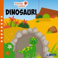 Dinosauri. Piccoli amici. Ediz. a colori. Con animaletto di legno. Con 6 card per giocare