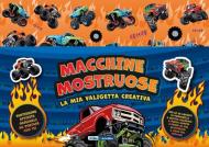 Macchine mostruose. La mia valigetta creativa. Ediz. illustrata. Con pennarelli, matite, penne gel. Con Adesivi