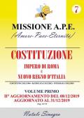Costituzione Impero di Roma e Regno d'Italia. Vol. 1