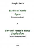 Basinio di Parma Opere-Giovanni Armonio Marso Stephanium