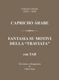 Francisco Tárrega (1852-1909): Capricho árabe & Fantasia su motivi della «Traviata» +TAB. Con QR Code