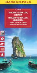 Thailandia, Vietnam, Laos, Cambogia 1:1.900.000. Ediz. multilingue