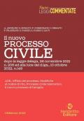 Il nuovo processo civile, alla luce del d.lgs. 10 ottobre 2022, n. 149