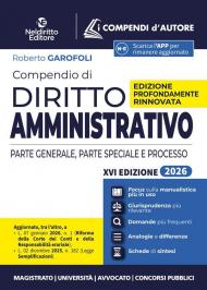 Compendio di diritto amministrativo 2026. Nuova ediz.