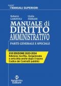 Manuale superiore di diritto amministrativo 2024