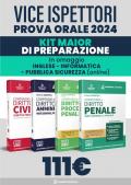 Prova orale viceispettori polizia. Kit: Compendio civile-Compendio amministrativo-Compendio penale-Compendio processuale penale. Nuova ediz.