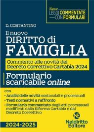 Il nuovo diritto di Famiglia aggiornato al Decreto Correttivo Cartabia D.Lgs. 31 ottobre 2024, n. 164