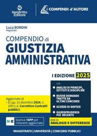 Compendio di giustizia amministrativa 2025. Con app