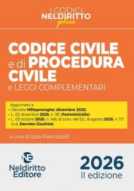 Codice Civile e di Procedura Civile Plus 2026. Nuova ediz. Con espansione online