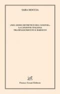 «Nel gesso detritico del canone». La canzone italiana tra Rinascimento e Barocco