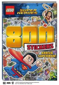 Arriva Superman! Lego DC. 800 stickers. Ediz. a colori