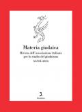 Materia giudaica. Rivista dell'Associazione italiana per lo studio del giudaismo (2023). Vol. 28