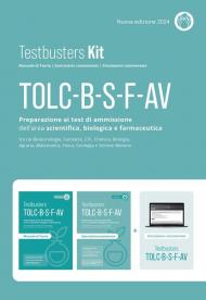 Testbusters TOLC-B, TOLC-S, TOLC-F, TOLC-AV. Preparazione ai test di ammissione dell'area scientifica, biologica e farmaceutica. Kit. Nuova ediz. Con software di simulazione