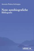 Note autobiografiche. Bibliografia