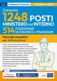 Concorso RIPAM: 514 Funzionari economico-finanziari Ministero dell'Interno. Con software di simulazione