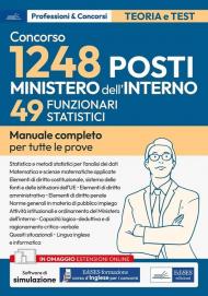 Concorso RIPAM. 49 Funzionari statistici Ministero dell'interno