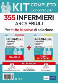 Kit completo Concorso 335 infermieri ARCS Friuli. Con espansione online. Con software di simulazione