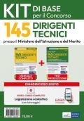 Kit base per il concorso 145 Dirigenti tecnici al Ministero Istruzione. Manuale e test per una preparazione completa. Con software online e videocorso