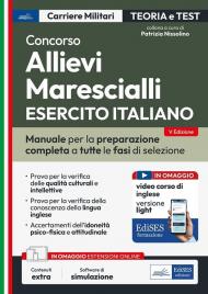 Concorso allievi marescialli Esercito Italiano. Con espansione online. Con software di simulazione