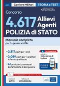 Concorso 4617 allievi agenti Polizia di Stato. Con espansione online. Con software di simulazione