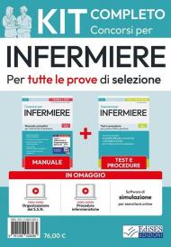 Kit completo dei concorsi per infermieri. Con espansione online. Con software di simulazione