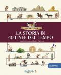 La storia in 40 linee del tempo... Libro per bambini per imparare tutta la storia, la preistoria, l'antico Egitto, Grecia e Roma, il Medioevo, il Rinascimento... e molto altro ancora! Ediz. a colori