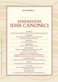 Ephemerides Iuris canonici (2024). Vol. 1