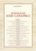 Ephemerides Iuris canonici (2024). Vol. 2