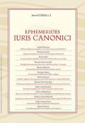 Ephemerides iuris canonici (2025). Vol. 2