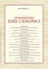 Ephemerides iuris canonici (2025). Vol. 2