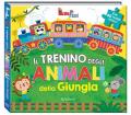 Il trenino degli animali della giungla. Ediz. illustrata