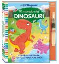 Il mondo dei dinosauri. Ediz. a colori. Ediz. a spirale. Con pennello magico ad acqua