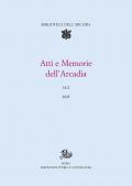 Atti e memorie dell'Arcadia. Vol. 14/2